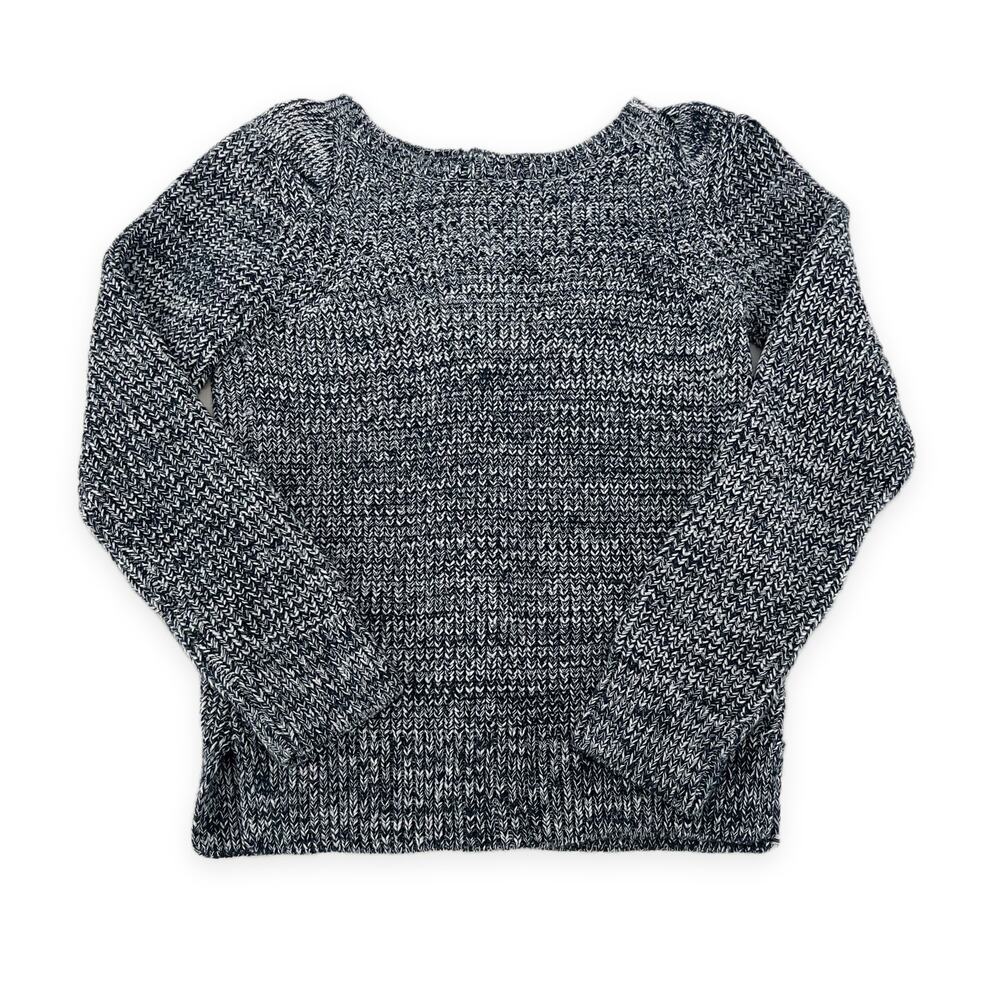 M.i.H Jeans The Chloe Button Back Marled Cotton Jumper Sweater Large - Picture 8 of 14